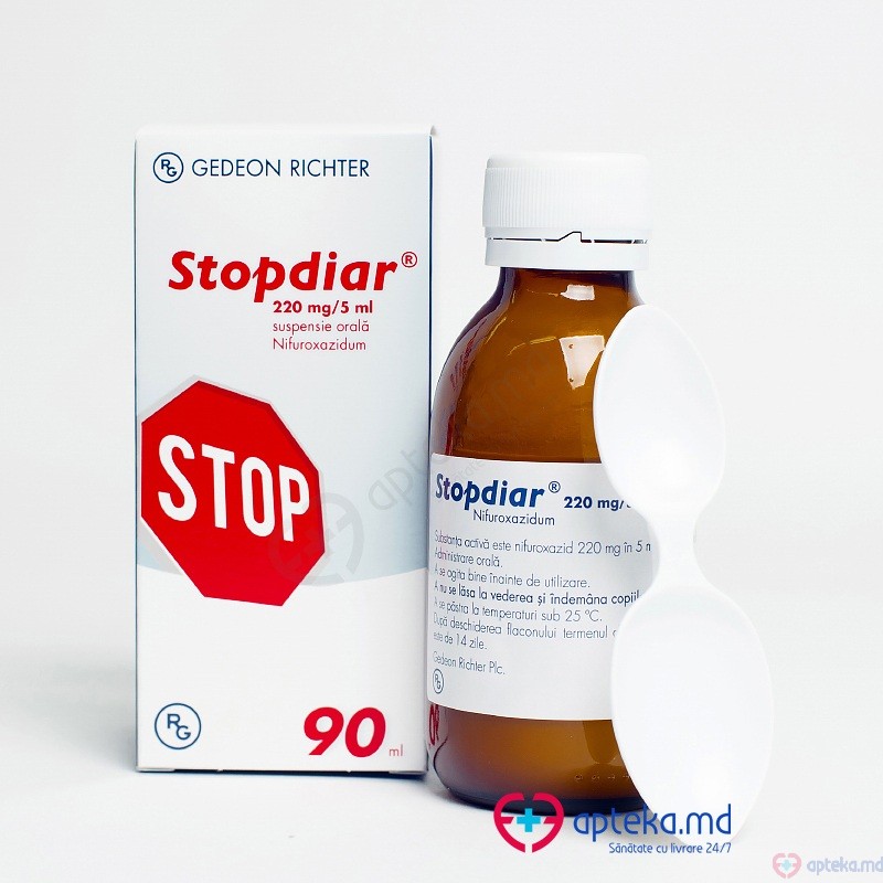 Stopdiar susp. orala 220 mg/5 ml 90 ml N1