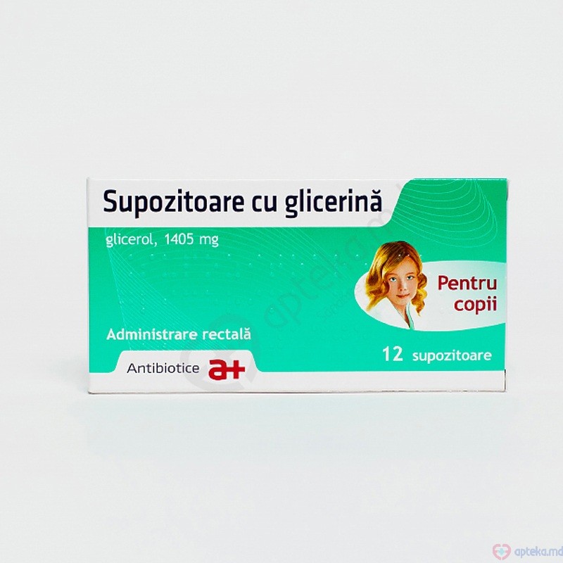 Supozitoare cu glicerina pentru copii sup. 1405 mg N6x2