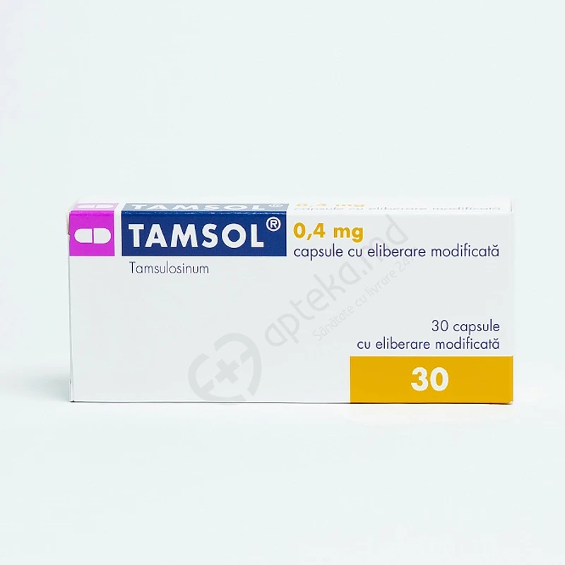Тамсол, капс модиф высвоб 0.4мг, N10x3 Тамсол, капс модиф высвоб 0.4мг, N10x3