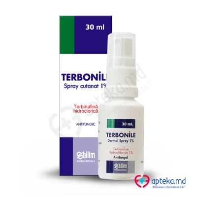 Terbonile spray cutan. 1% 30 ml N1