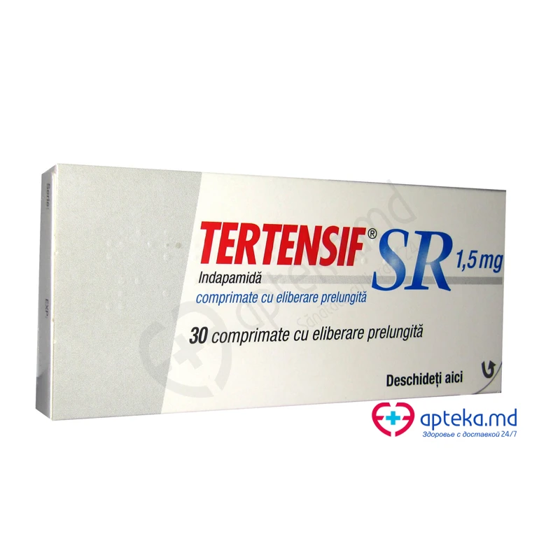 Тертенсиф SR, таб п/о пролонг 1.5мг, N15x2 Тертенсиф SR, таб п/о пролонг 1.5мг, N15x2
