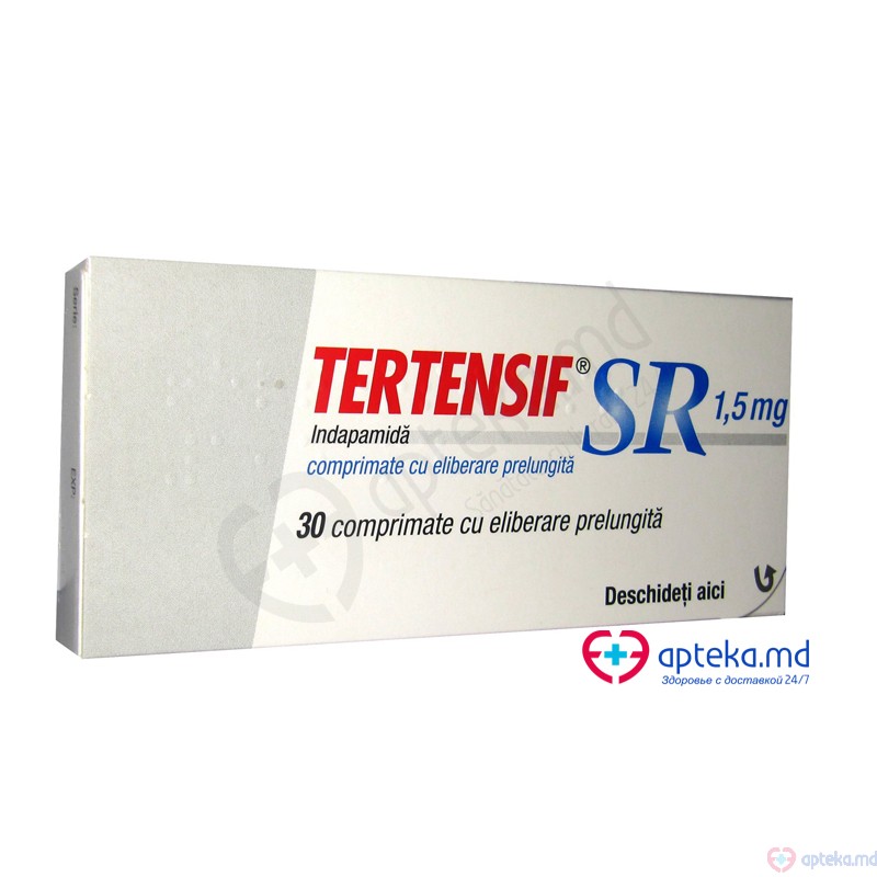 Tertensif SR 1,5 mg comp. film. elib. prel. 1,5 mg N15x2