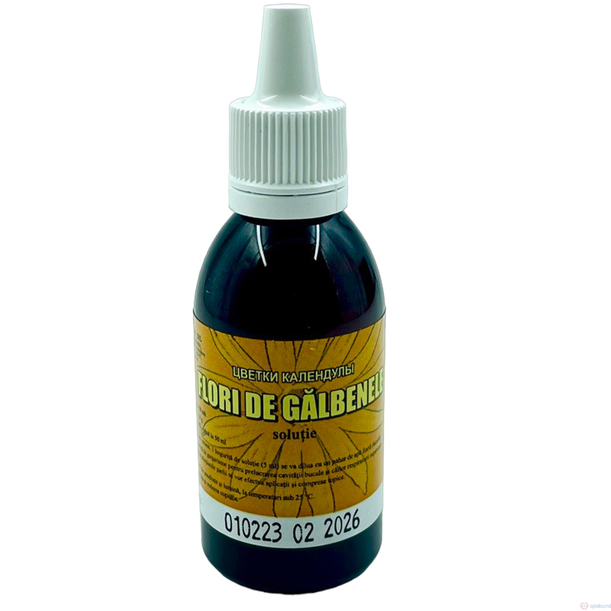 Tinctura de galbenele sol. cutan.  50 ml N1