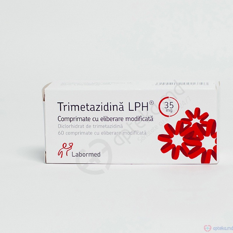 Trimetazidina LPH 35 mg comp. film. elib. modif. 35 mg N10x6