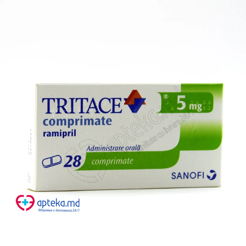 Тритаце, таб 5мг, N14x2 Тритаце, таб 5мг, N14x2