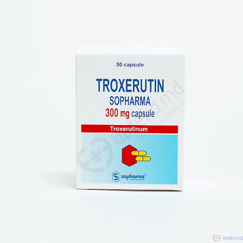 Troxerutin Sopharma caps. 300 mg N10x5