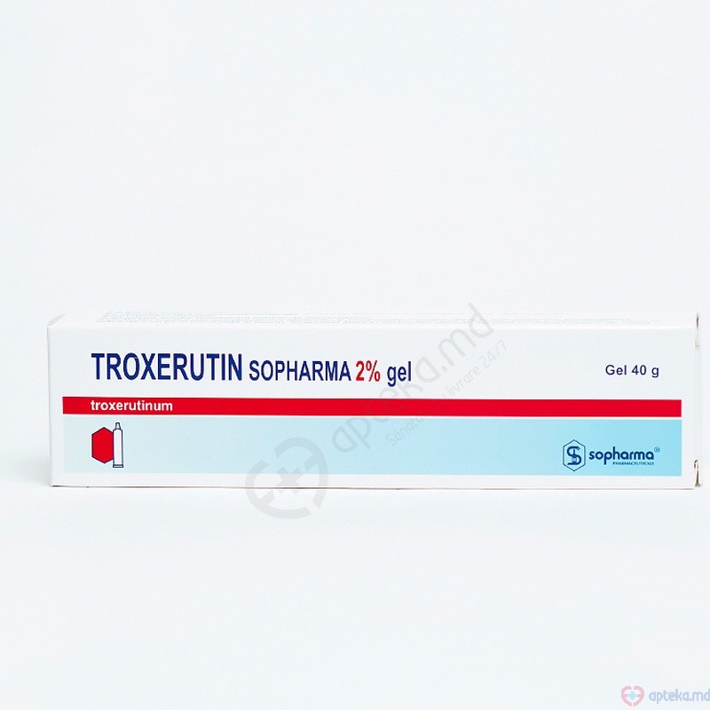 Troxerutin Sopharma gel 2% 40 g N1