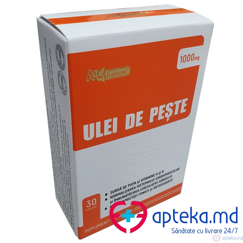 Ulei de peste caps.1000mg №30 (Enjee)