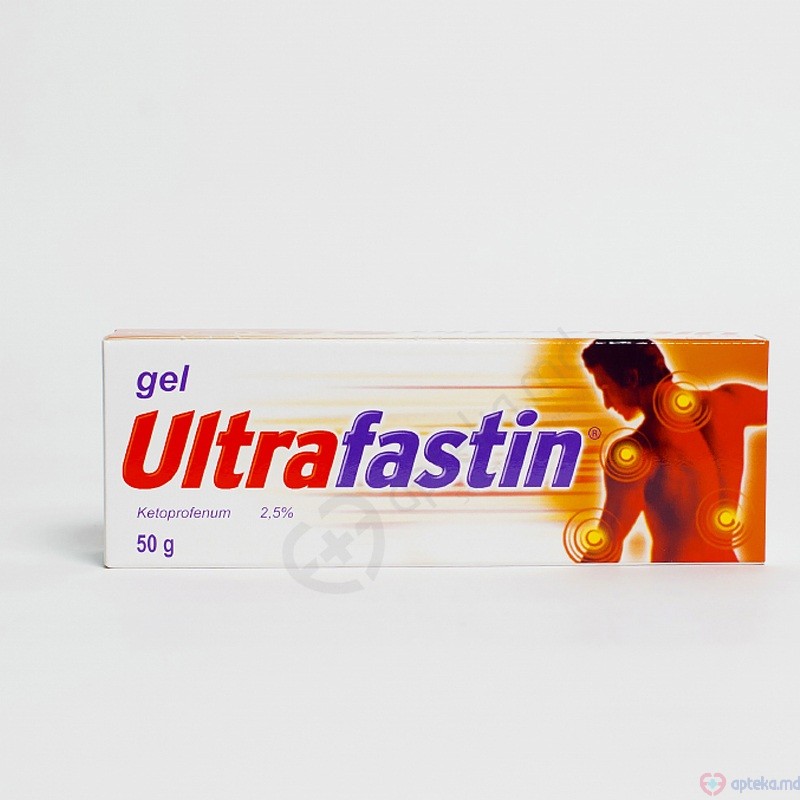 Ultrafastin gel 2,5 % 50 g N1