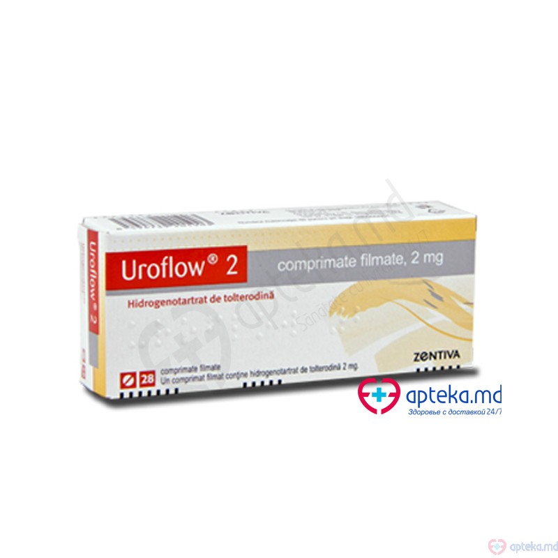 Uroflow 2 comp. film. 2 mg N14x2