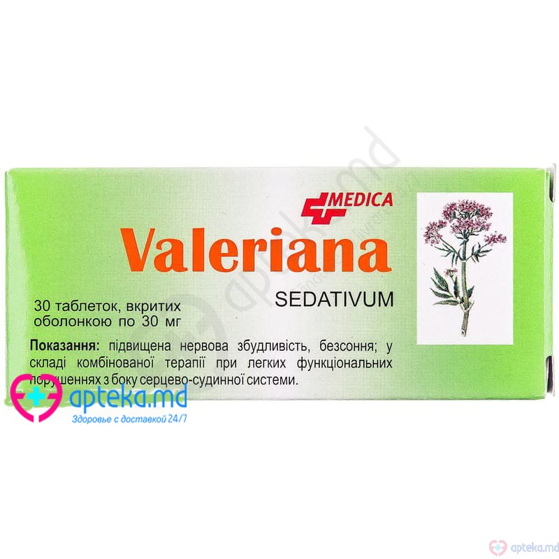 Valeriana comp. film. 30 mg N10x3