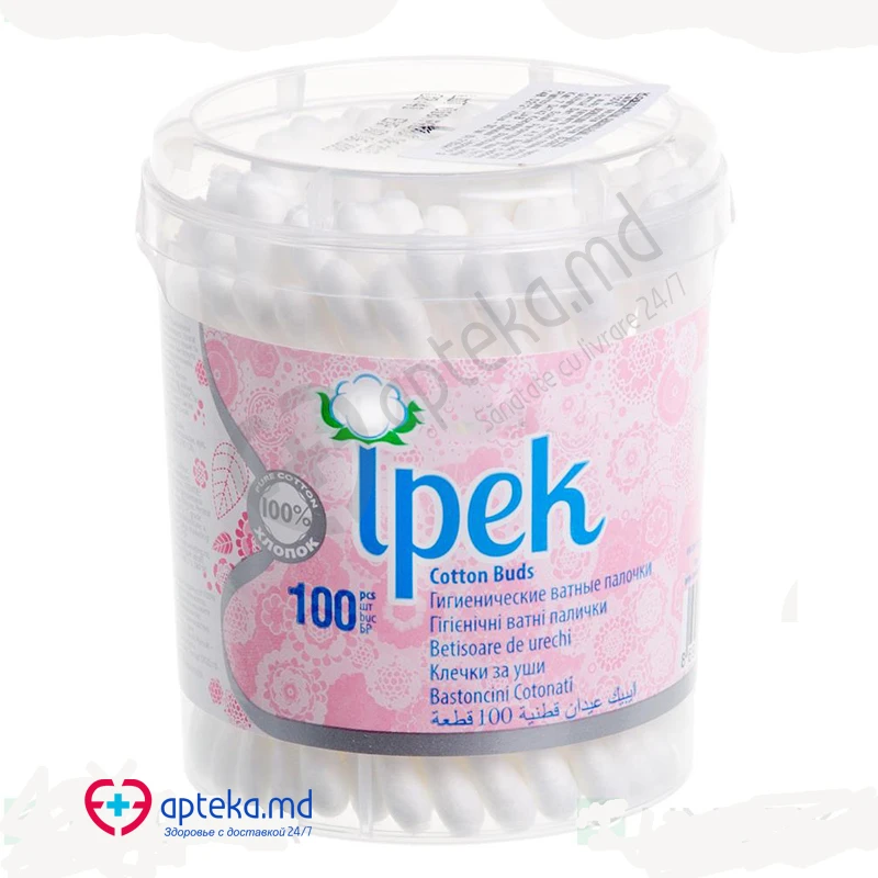 Ватные палочки IPEK №100*50 (запаска) Ватные палочки IPEK №100*50 (запаска)