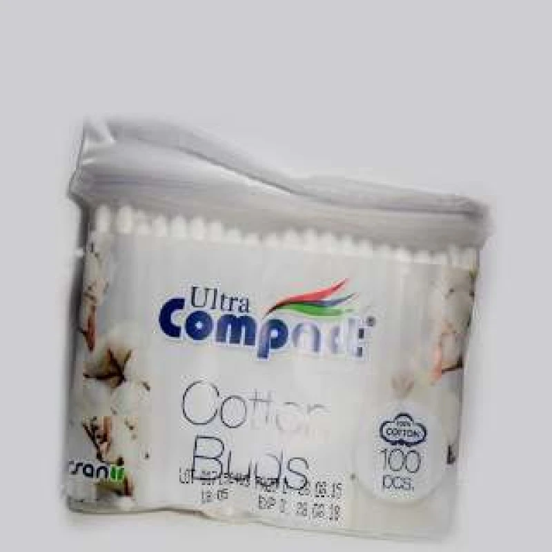 Ватные палочки Ultra Compact Cotton Buds, N100