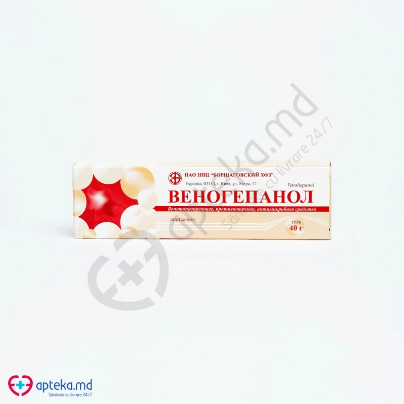 Веногепанол гель 2 г + 30000 ЕД + 3 г/100 г 40 г N1 Веногепанол гель 2 г + 30000 ЕД + 3 г/100 г 40 г N1