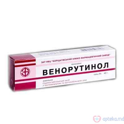 Венорутинол гель 2% 40 г N1