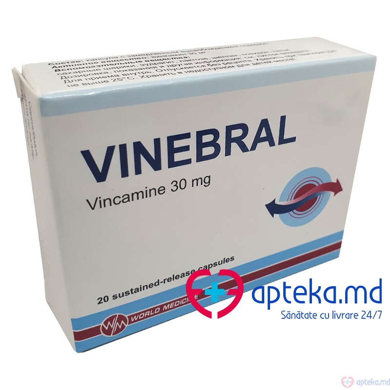 Vinebral caps. elib. prel. 30 mg N10x2