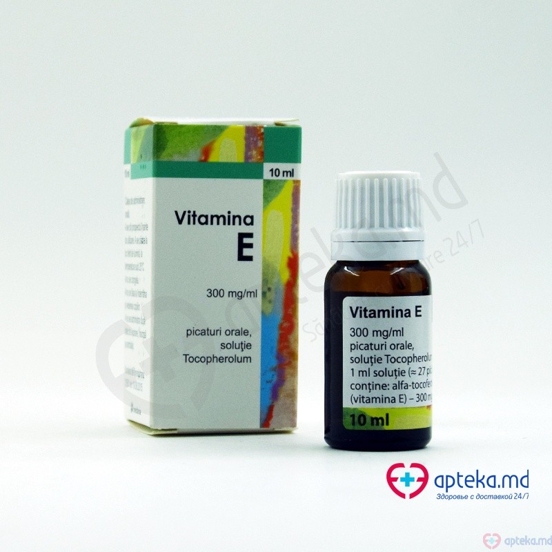 Vitamina E pic. orale, sol. 300 mg/ml 10 ml N1