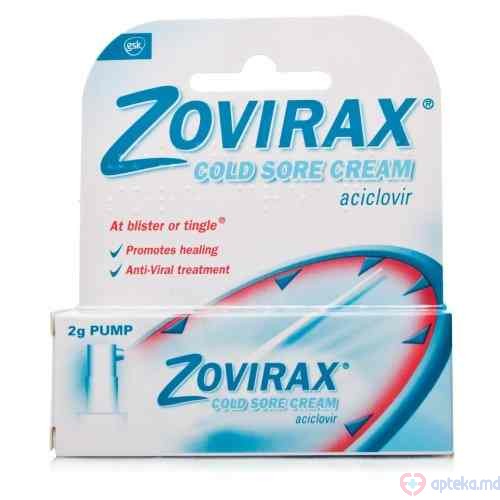 Zovirax 50 mg/g crema 5 % 2 g N1