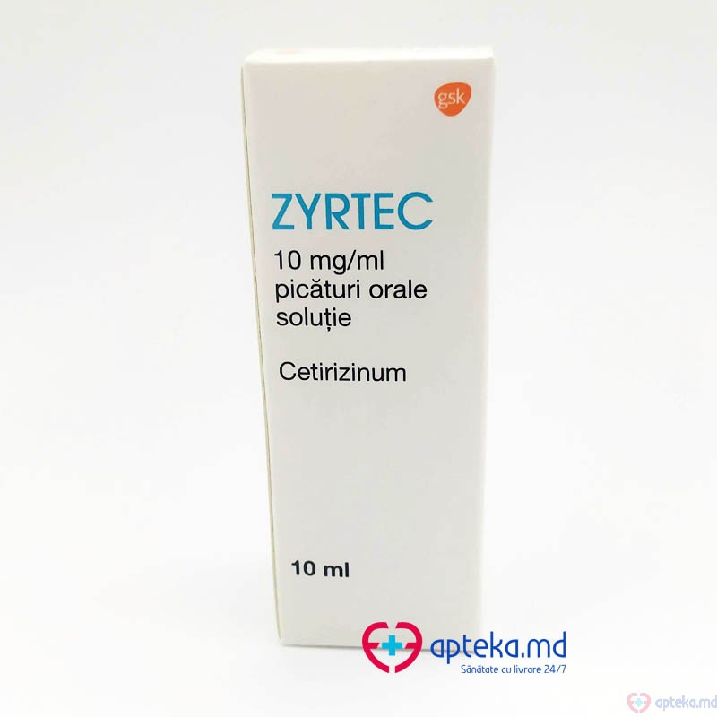 Zyrtec pic. orale, sol. 10 mg/ml 10 ml N1