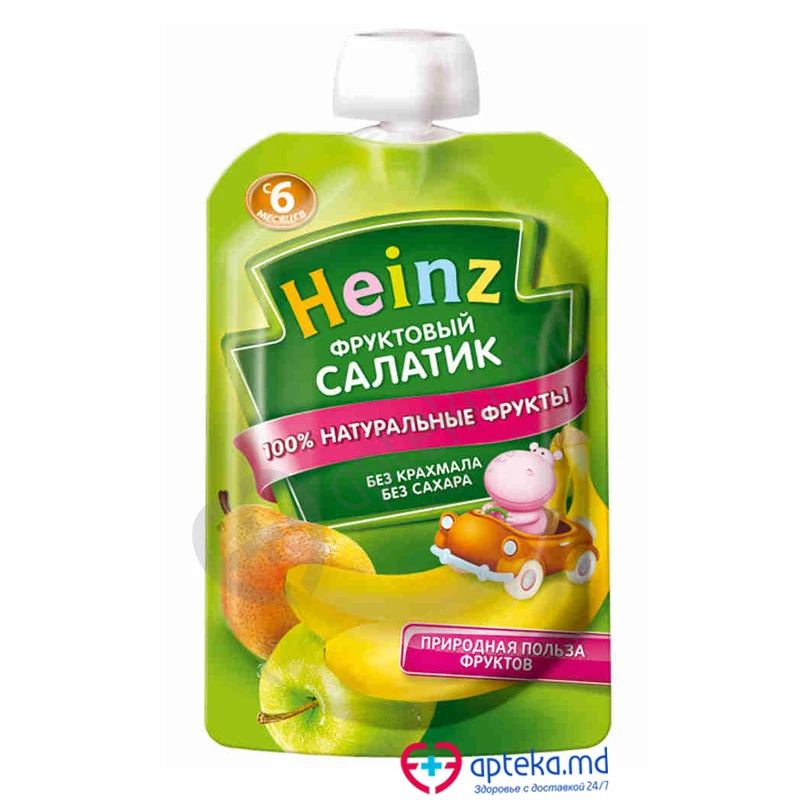 Пюре HEINZ фруктовый салатик 100 г Пюре HEINZ фруктовый салатик 100 г