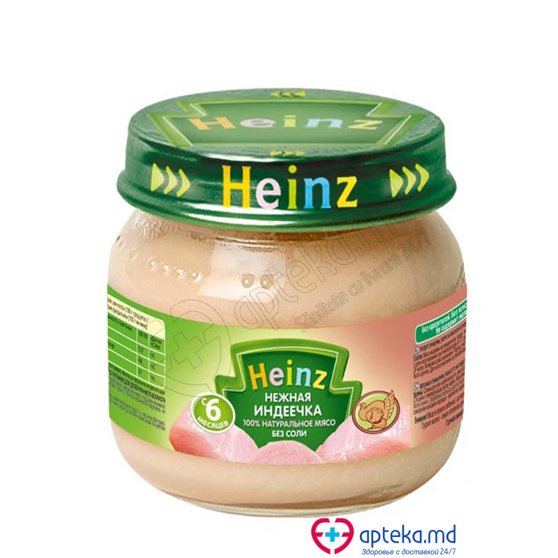 Пюре HEINZ индюшатинка с 6 мес 80 г Пюре HEINZ индюшатинка с 6 мес 80 г