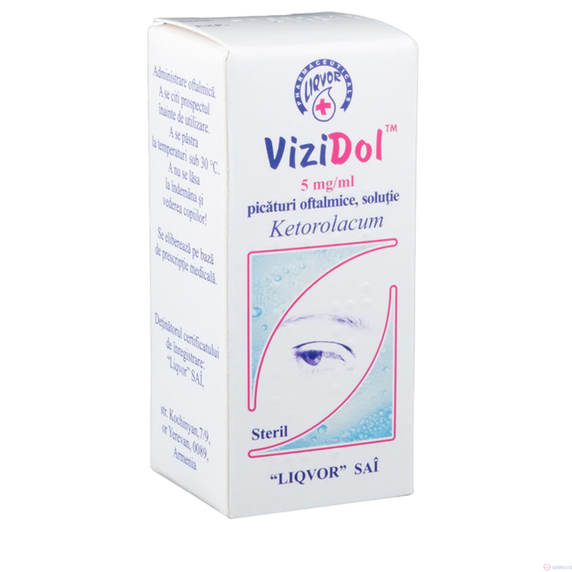 ViziDol pic. oft., sol. 5 mg/ml 5 ml N1