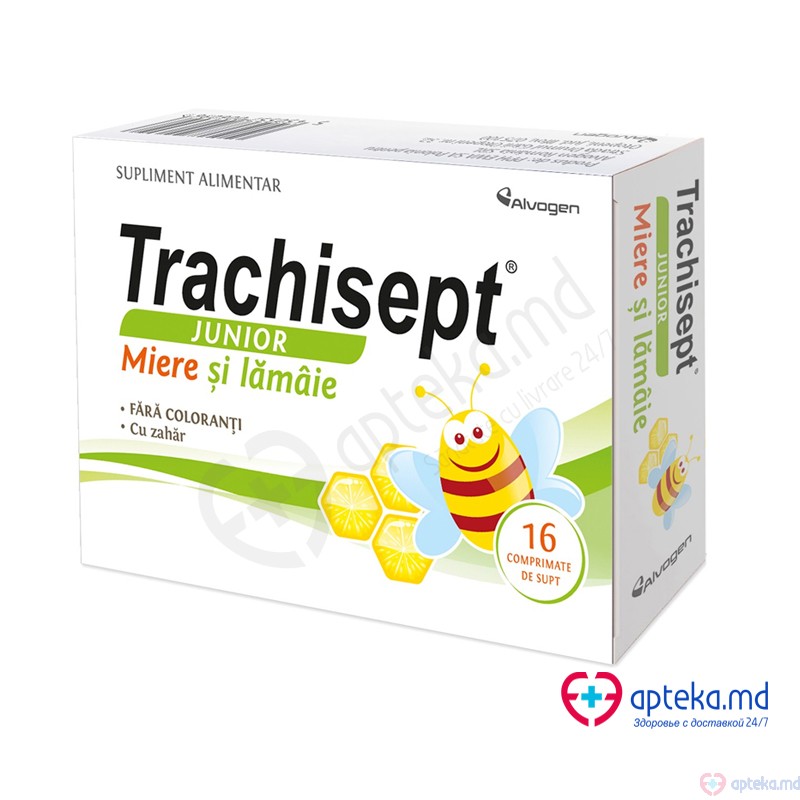 Trachisept Junior Miere si lamie comp.de subt N16