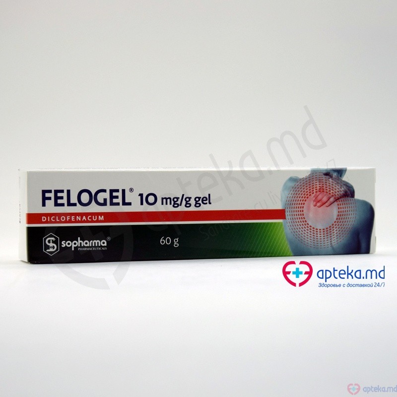 Felogel gel 10 mg/g 60 g N1