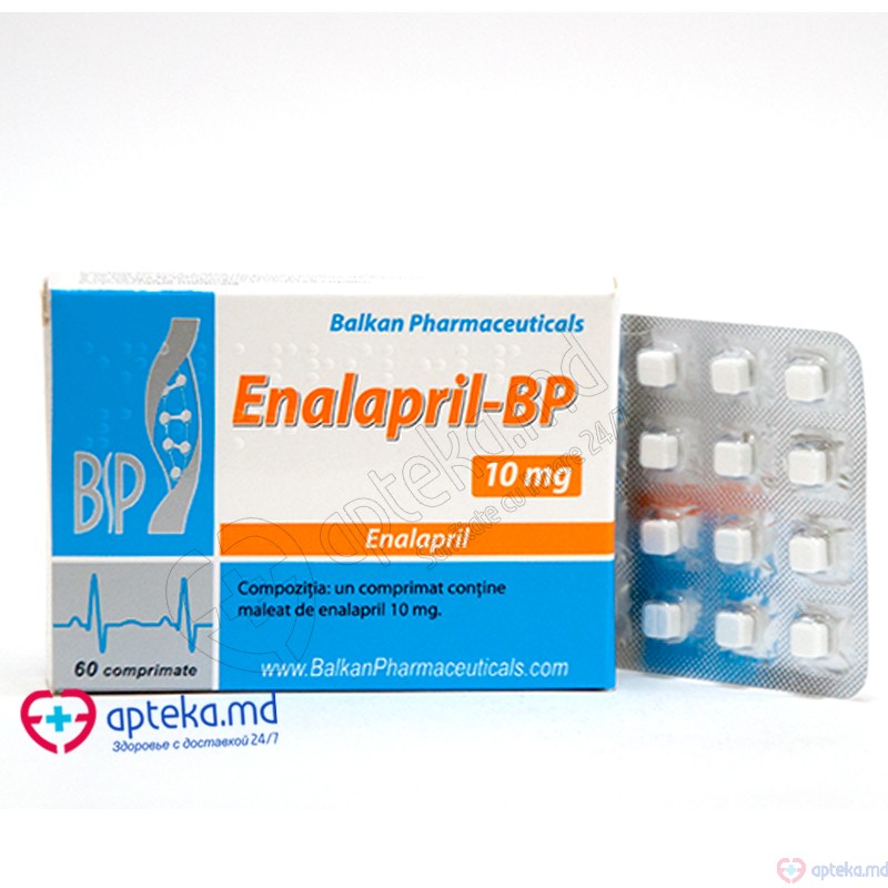 Enalapril-BP comprimate 10 mg N20x3