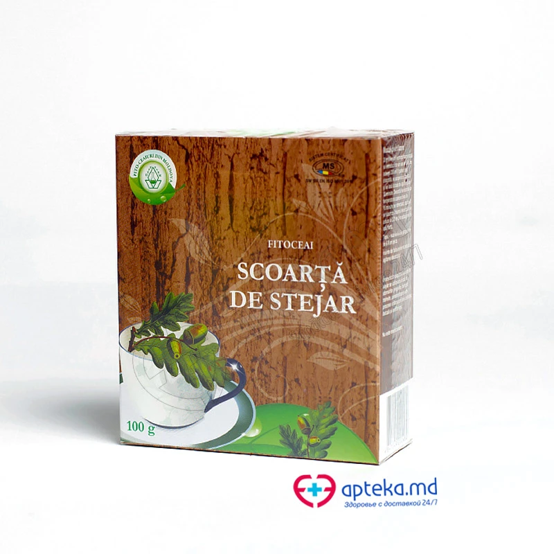 Кора дуба фиточай 100 г Кора дуба фиточай 100 г