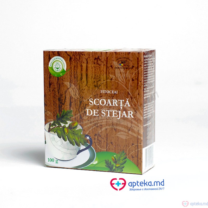 Scoarta de stejar,Fitoceai 100 g