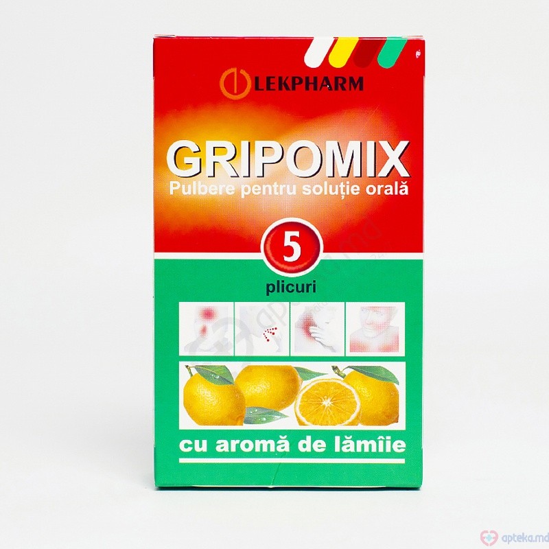 Gripomix (lamaie) pulb./sol. orala 10 g N5