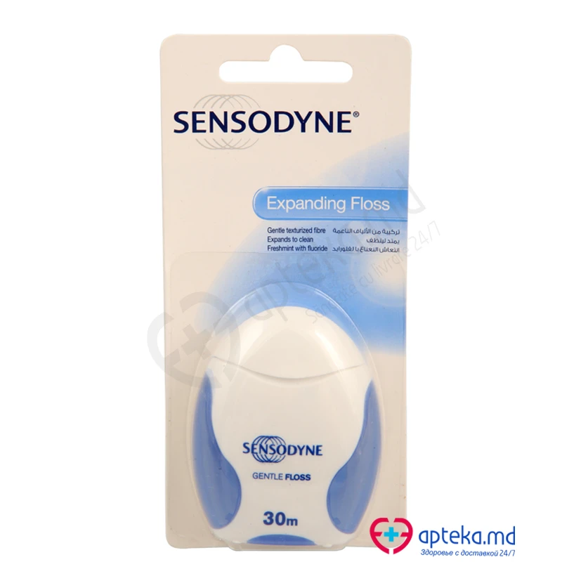 Зубная нить Sensodyne Gentle Floss 30 м Зубная нить Sensodyne Gentle Floss 30 м