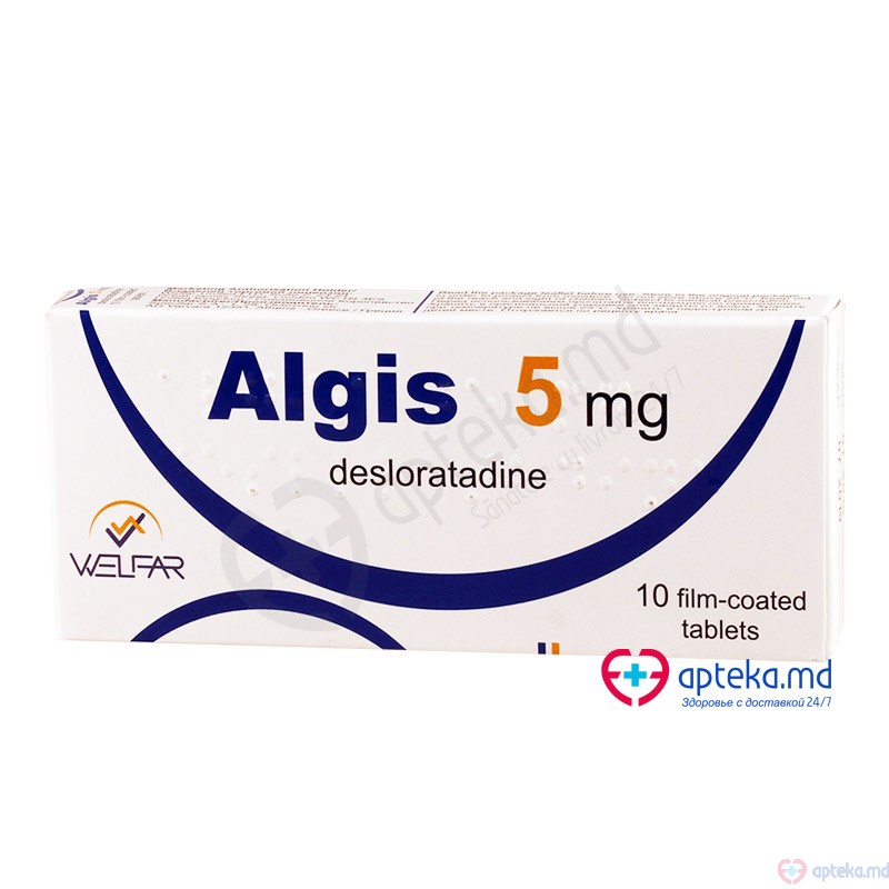 Algis comp. film. 5 mg N10