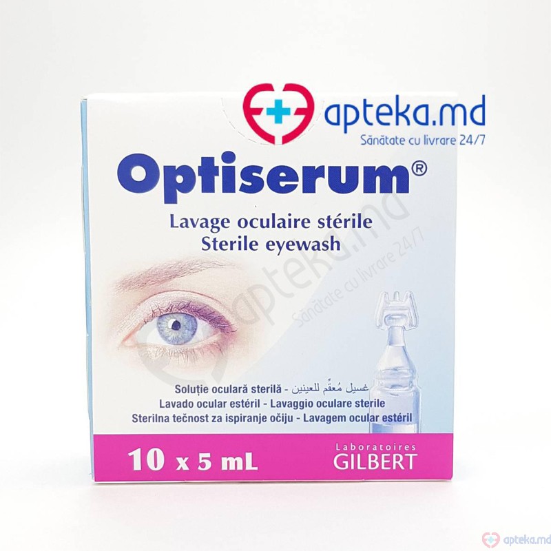 Optiserum Unidose 10x5ml sol.