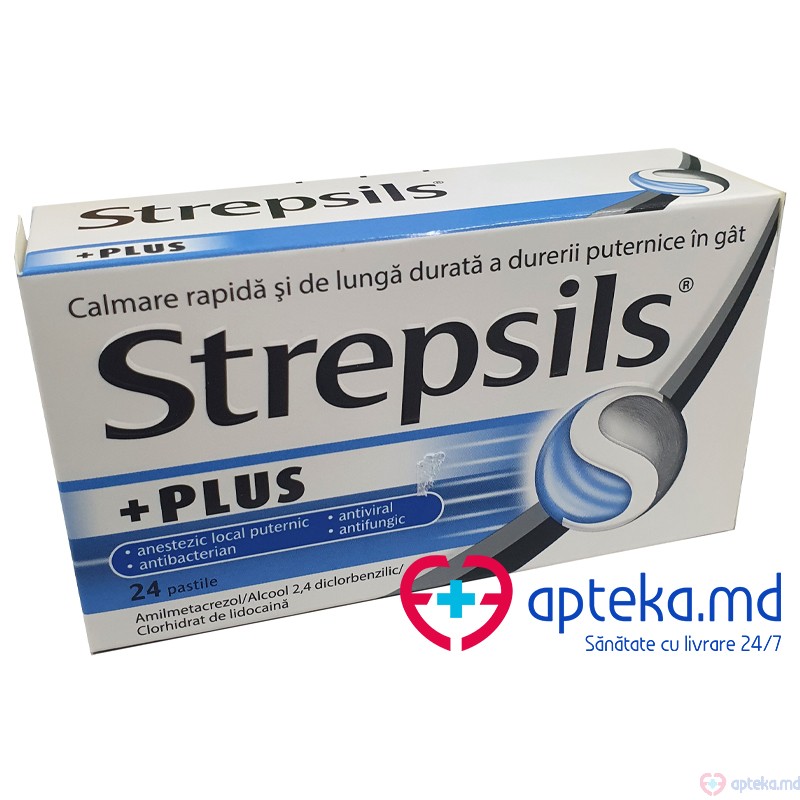 Strepsils Plus pastile  N8x3