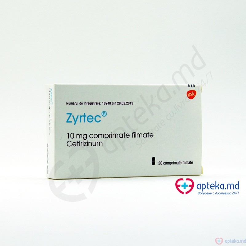 Zyrtec comp. film. 10 mg N10x3