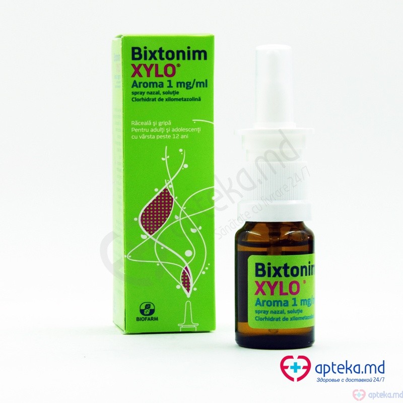 Bixtonim  Xylo Aroma spray naz., sol. 1 mg/ml 10 ml N1