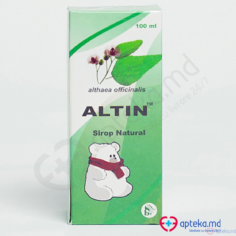 Sirop Natural ALTIN 100 ml (althaea officinalis)