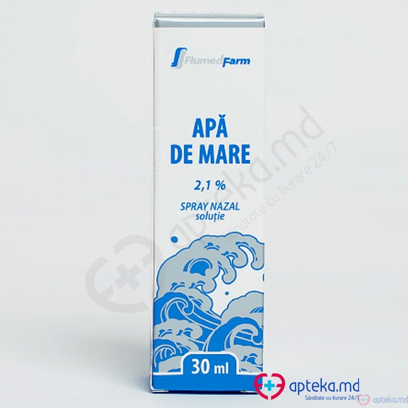 Apa de mare spray nazal 2.1% 30ml