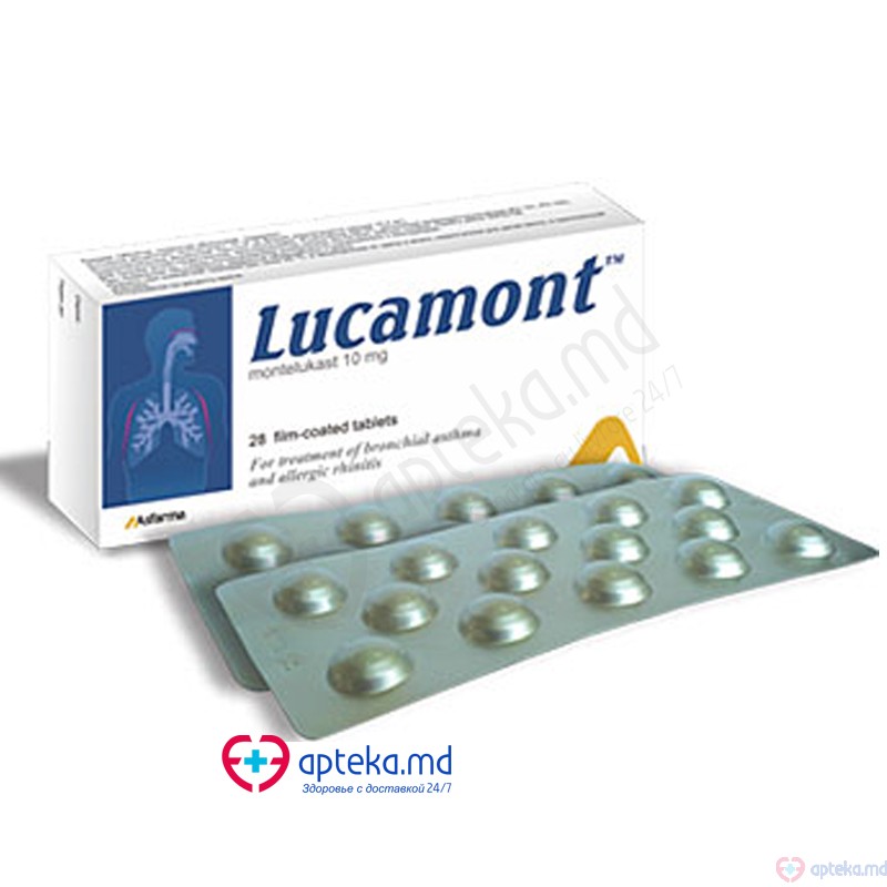 Lucamont comp. film. 10 mg N14x2