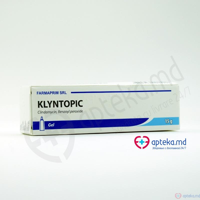 Klyntopic gel 10 mg + 50 mg/g 15 g N1