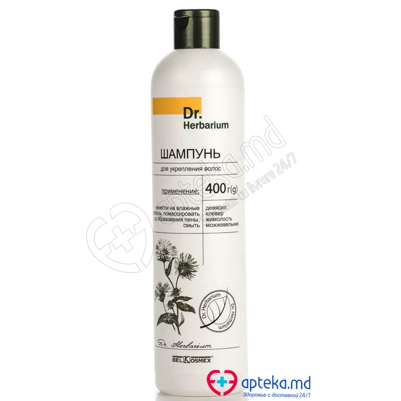 *04-22 Шампунь Dr.Herbarium для укрепления волос 400мл