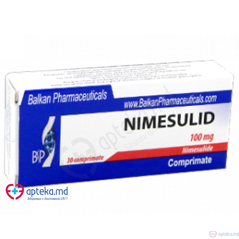 Nimesulid comprimate 100 mg N10x3