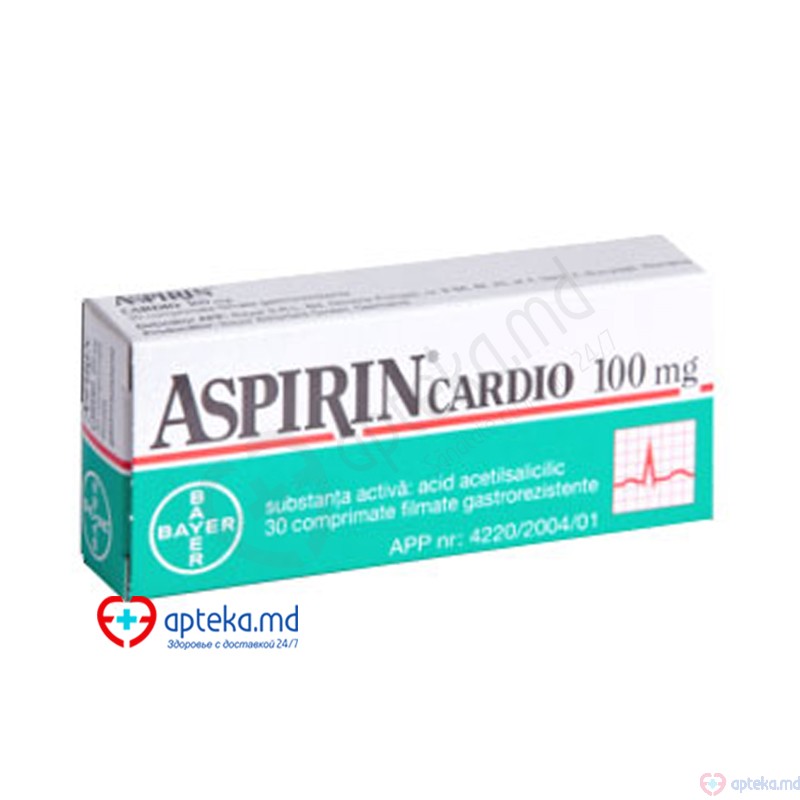 Aspirin Cardio comp. gastrorez. 100 mg N14x2