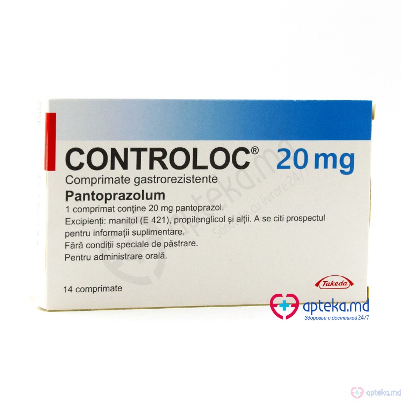 Controloc comp. gastrorez. 20 mg  N14