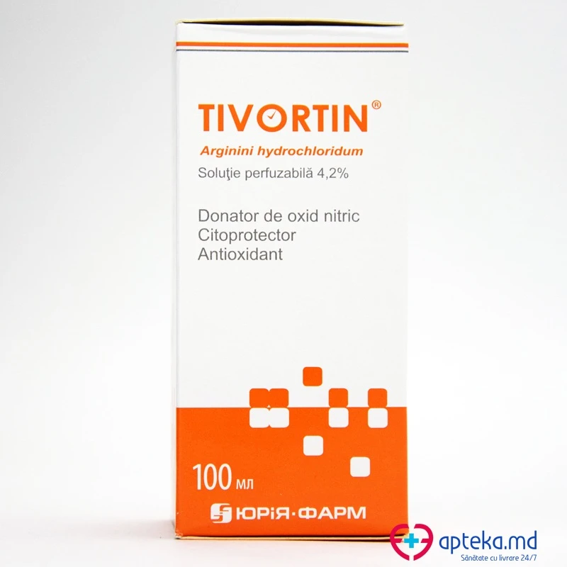 Тивортин, р-р д/инфуз 4.2%, 100 мл