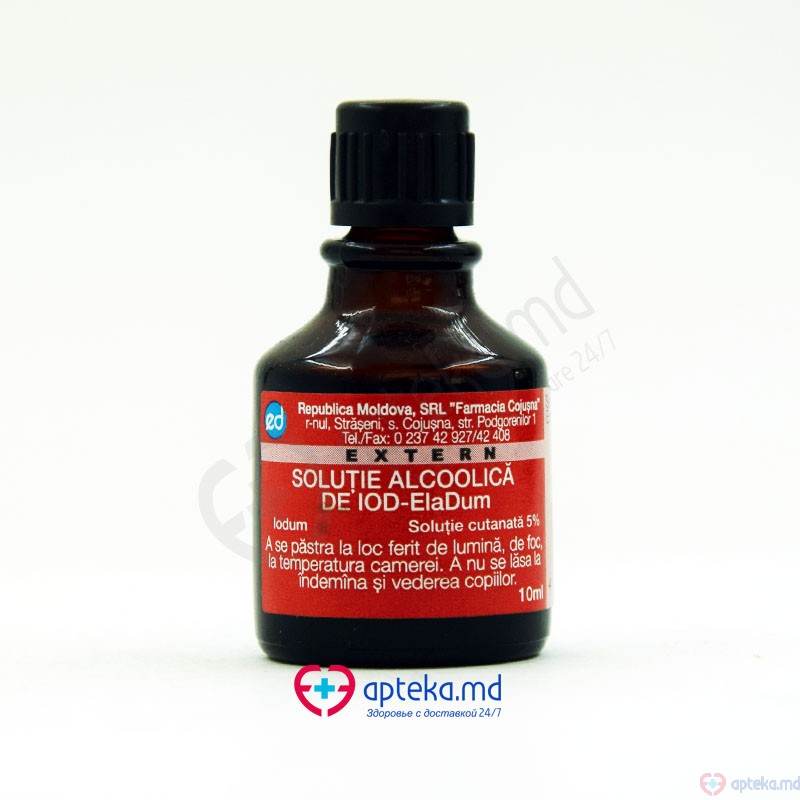 Iod-Eladum sol. alc. 5% 10 ml N1