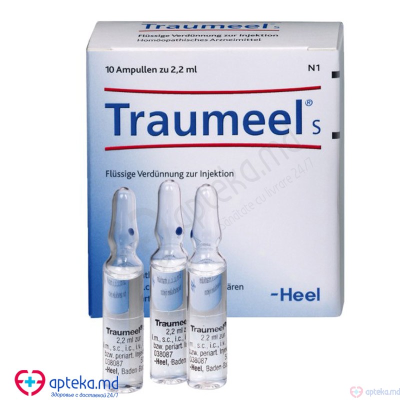 Traumeel S sol. inj. 2,2 ml N10