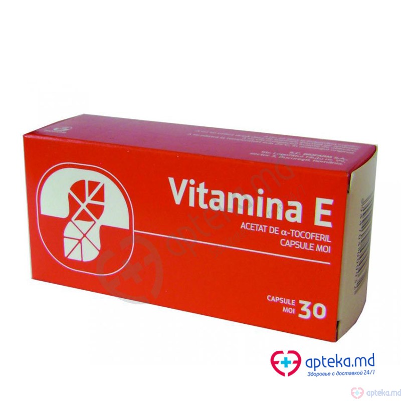 Vitamina E caps. moi 100 mg N15x2